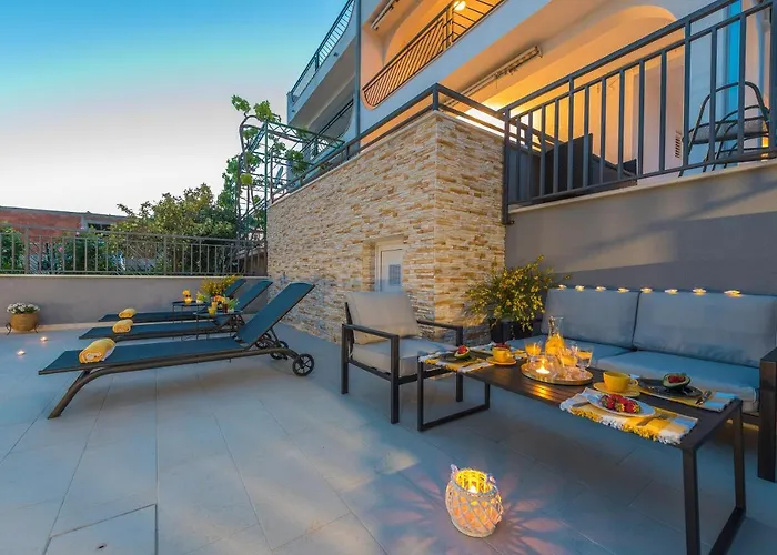 Villa Seaview With Pool - Apartment Cotton